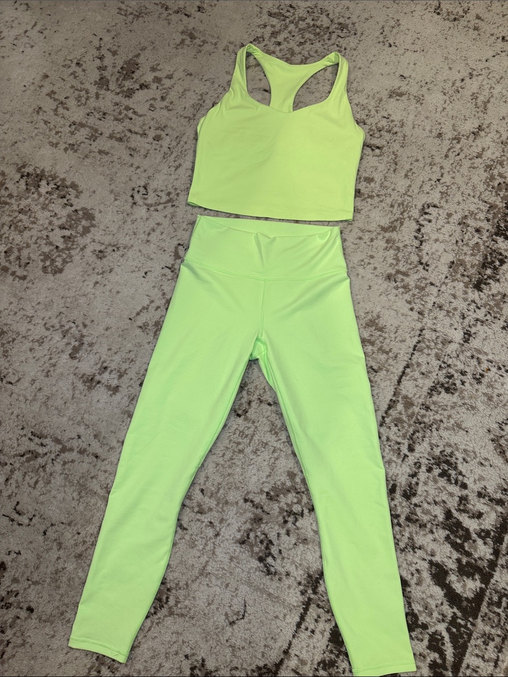 Fabletics by Khloe Kardashian 2 piece athletic outfit